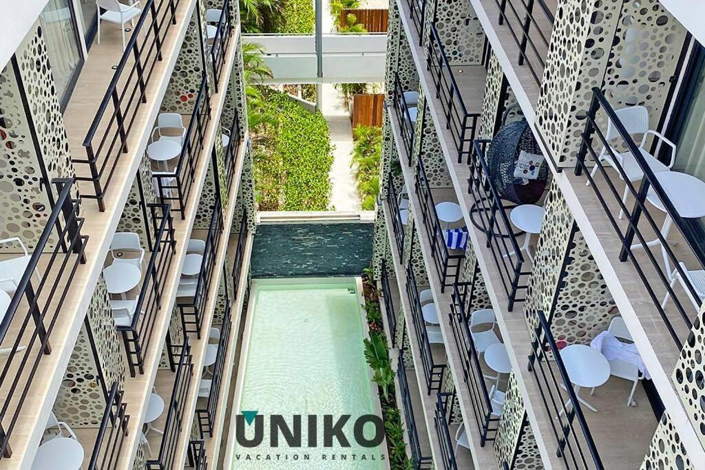 1 Block To The Beach 2Br 6Pax Rooftop Pool King Bed Плая-дель-Кармен Экстерьер фото
